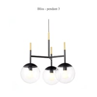Bliss-pendant 3 / ブリスペンダント3 / 3灯 E26 60W 乳白ガラス  / リビング ダイニング 照明 / 電球なし / AW-0482 / ARTWORK  STUDIO