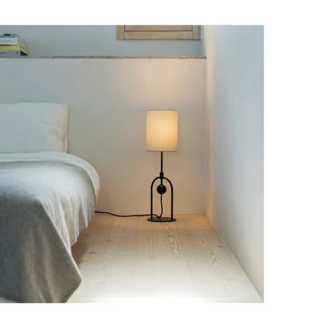 Starka TABLE LAMP / E26 / LED電球対応 / フロアスタンド テーブルランプ / 北欧 / シルバー , ブラック