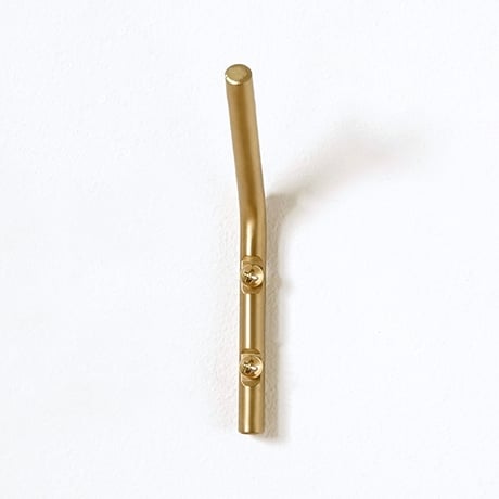 ren BRASS I HOOK / シンプルさと機能美を兼ね備えたステンレスパーツ / 真鍮製のフック