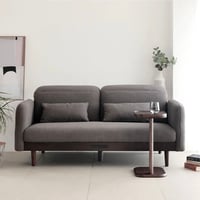 MARCHEF Theater Sofa / 洗練されたデザインと機能性も備えた ソファ / 2人掛けソファ / NATURAL , BROWN / MAS