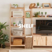 NATURAL WOOD SHELF 600  / シェルフ  / ディスプレイラック / 棚 / ラック / キッチン棚 / リビング収納棚 / 脱衣所 / TVサイドシェルフ