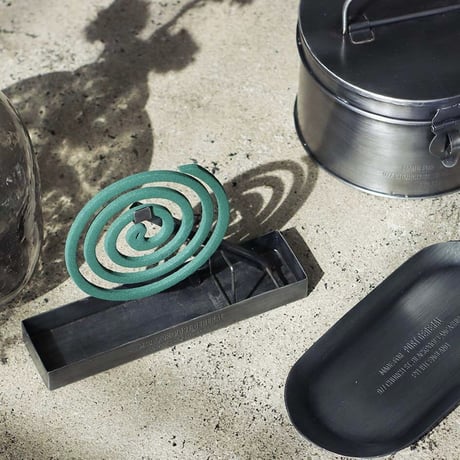 MOSQUITO COIL HOLDER / アイアン , 真鍮それぞれの素材感をそのまま活かした蚊取り線香ホルダー / インダストリアル モスキートコイルホルダー POST GENERAL