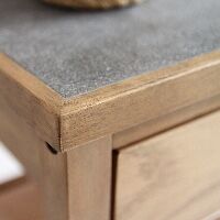 KITCHEN WAGON / MORTAR , NATURAL /キッチンワゴン / 収納ワ
