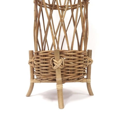 RATTAN UMBRELLA STAND / スマートなサイズ感のラタン傘立て / アラログ アンブレラスタンド THE AROROG / アラログ サイズ : φ200×h550mm