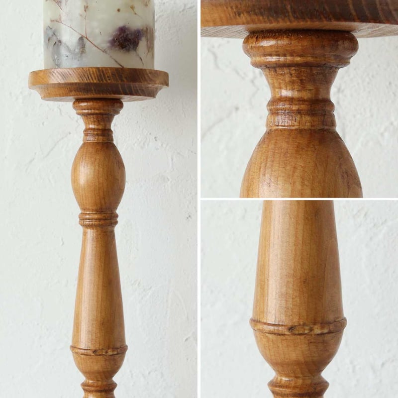 PINE WOOD CANDLE STAND / パインキャンドルスタンド( 3サイズ ) /