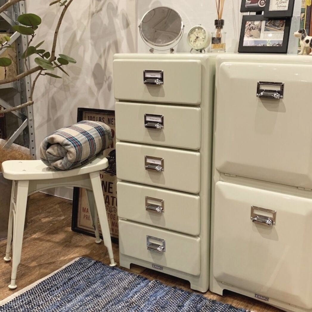 5 DRAWERS CHEST / RAW , IVORY / ドロワーチェスト / リビン