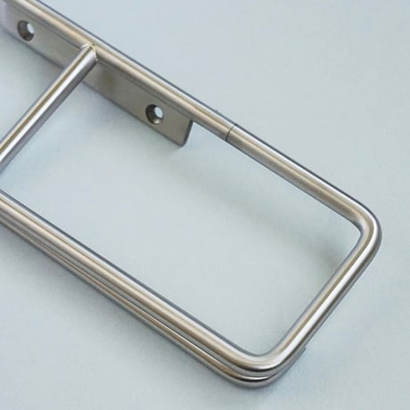 KT sus paper holder / 他にはない個性的なデザインの トイレットペーパーホルダー / シングル , ダブル