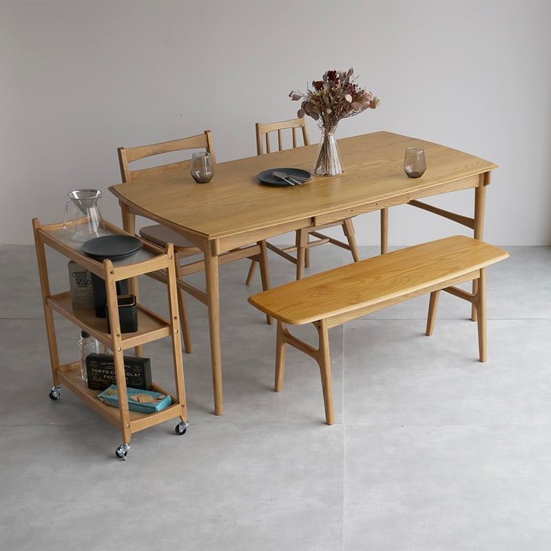 Bench 1120 / 北欧 / オーク材の美しくナチュラルなベンチ / サイズ