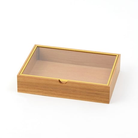 OAK WOOD コレクションBOX / STAND GRASS TOP /