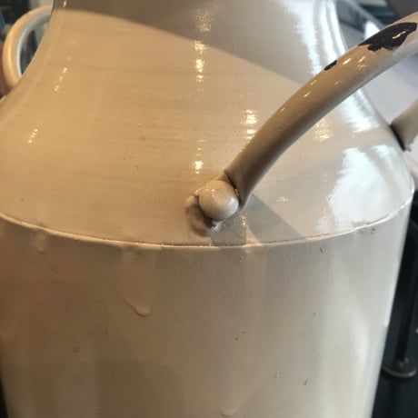 IRON MILK POT / ドライ&フラワーベース / WH