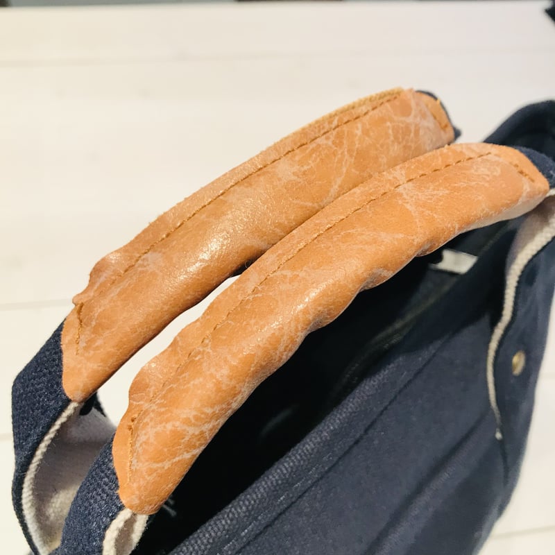 キャンバス トートバッグ / ネイビー CANVAS TOTE BAG［NV