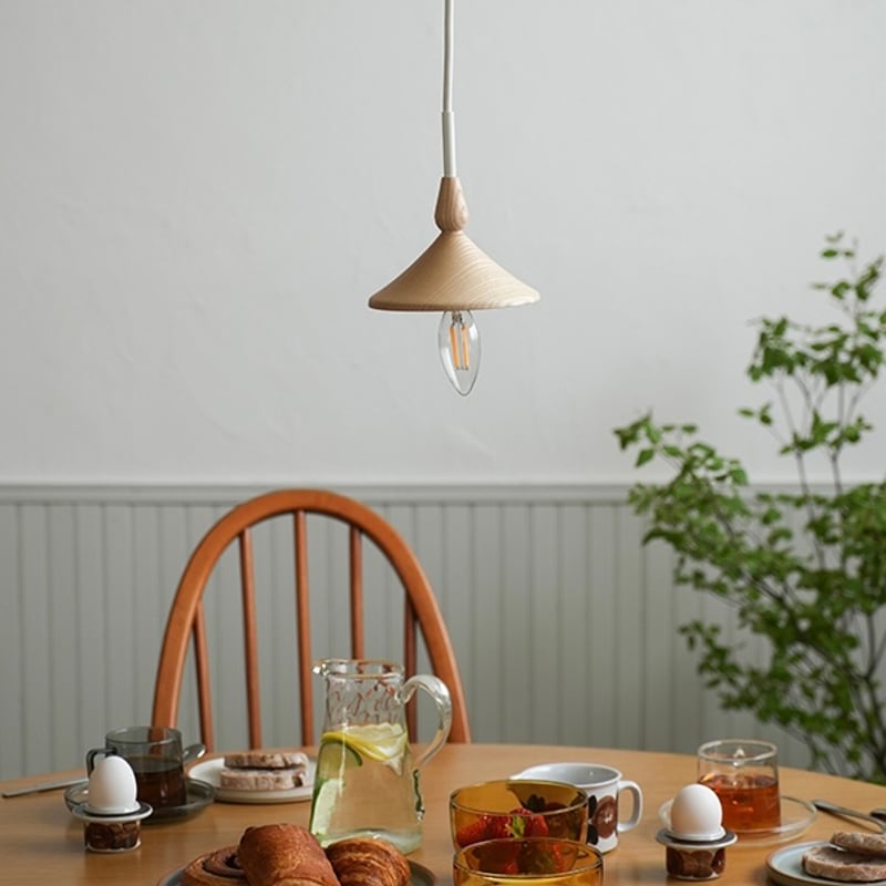 slöjd WOOD PENDANT / スロイド ウッドペンダントライト/ E17 LED電