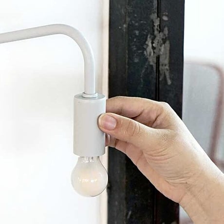 BRACKET LIGHT / Sサイズ / シンプルでスタイリッシュなブラケットライト / GRAY , BLACK / E17口径 LED電球専用 / HS3245