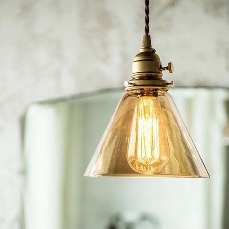 Jam trans-pendant light / ガラスシェード ペンダントライト / 真鍮灯具 / ARTWORK STUDIO