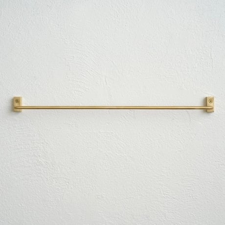 VOL towel holder / BRASS / ナチュラルでクラシカルなハイセンスタオルバー / シングルタイプ , ロングタイプ