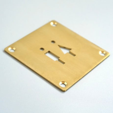 toilet " SIGN PLATE / Lサイズ / stainless , iron , brass / スタイリッシュ / シンプル / サインプレート