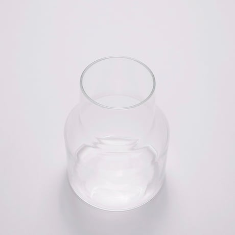 REUSE GLASS フラワーベース ロケート / 口が広くて活けやすいフラワーベース / Sサイズ , Lサイズ / shesay