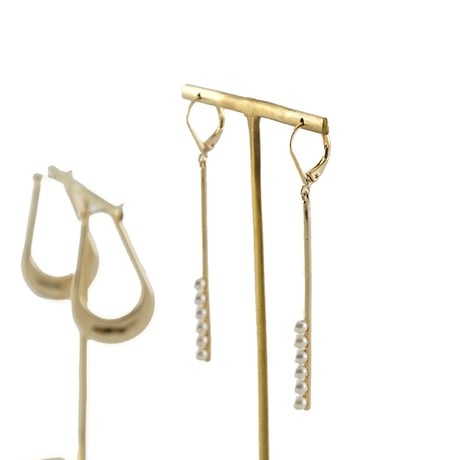 BRASS ACCESSORY STAND / 真鍮素材のスタンダードに人気なアクセサリースタンド / Sサイズ , Lサイズ / 各サイズ 2セット