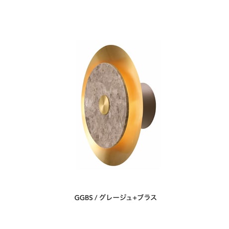 Eclipse marble LED - wall light（Lサイズ）/ 息を呑むような美しい光の表情が自慢のウォールライト