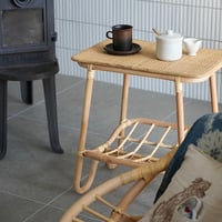 AXCIS RATTAN スクエアテーブル / サイズ : 約w450×d350×h495mm