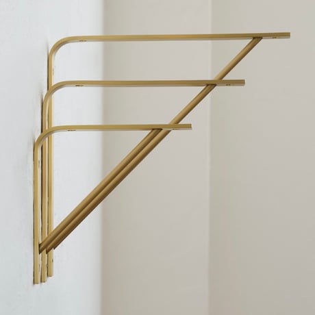 BRASS SHELF / 棚受け/ 2本セット / 150 . 200 . 250 / 真鍮