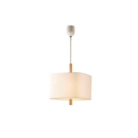 Somnoler pendant light / 角丸のゆるやかなスクエアフォルムでリラックスした雰囲気をつくる2灯ペンダントライト / E26 LED電球 / アッシュ材