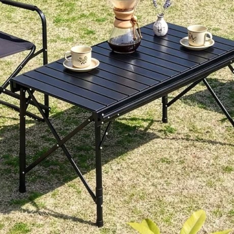 FOLDING TOUGH TABLE / BLACK / タフでありながらどこへでも持ち運べる軽量設計のアウトドアテーブル