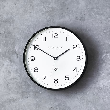 NEWGATE  Echo Number Three  / エコーナンバー3  / φ370×D45mm 掛け時計 / シンプルモダン / 程良い大きいサイズ スタイリッシュ