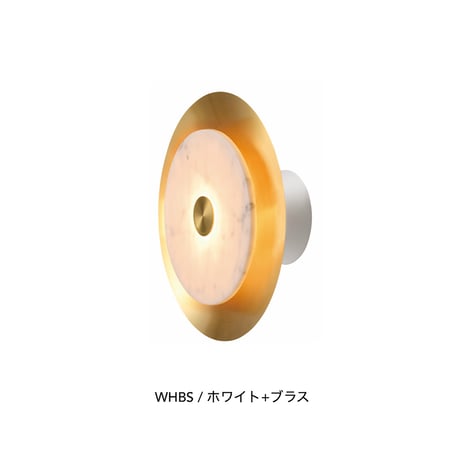 Eclipse marble LED - wall light（Lサイズ）/ 息を呑むような美しい光の表情が自慢のウォールライト