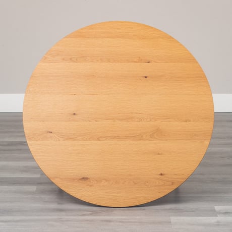 ROUND KOTATSU TABLE / オーク突板 ナチュラル , ウォールナット突板 ブラウン / リビングテーブル / こたつテーブル