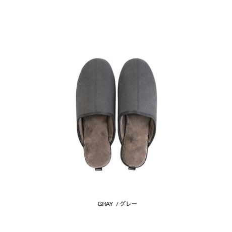 warm's room slipper / Mサイズ , Lサイズ / 冬の日常が少し変わる上質な履き心地のボア ルームシューズ / beige , khaki , nayy , gray