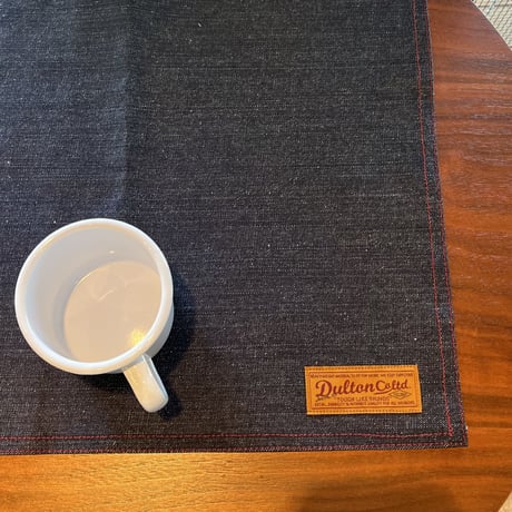 DULTON  PLACE MAT  /  4カラー / WASHED DENIM , ※2枚セット  L450mm ×W330mm 16OZ  / DULTON