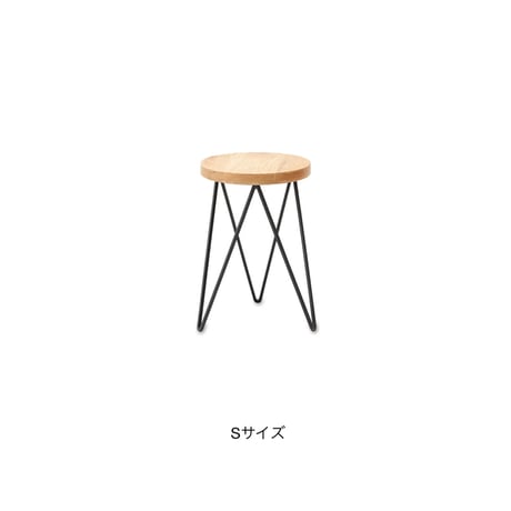 ROUND TABLE 'N' STAND / 置くだけでインテリアのアクセントになるサークルスタンド / アイアン , マンゴーウッド