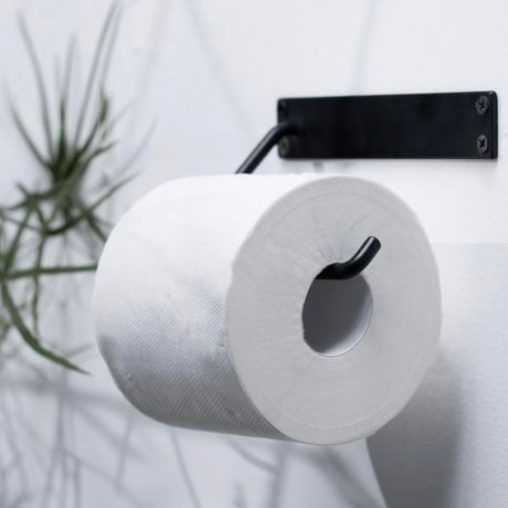 AXCIS IRON Paper Holder  / シングル , ダブル / シンプルでスタイリッシュなペーパーホルダー / トイレットペーパーホルダー
