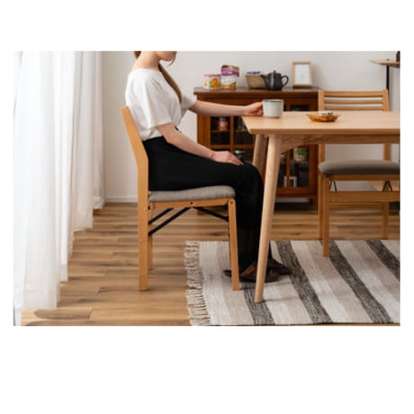 FOLDING WOOD CHAIR / ナチュラルな木肌のスタンダードなチェア / NATURAL WOOD