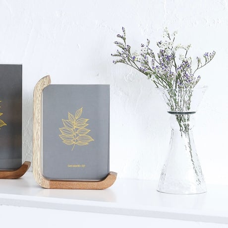 GRASS × BRASS INCENSE STAND / ガラスと真鍮で出来たオブジェのようなインセンススタンド / Sサイズ , Lサイズ