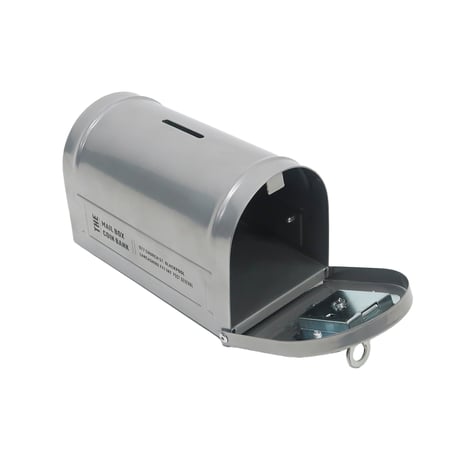 MAIL BOX COIN BANK / BLACK , WHITE , SILVER , BLUE /  U.Sメールボックスをモチーフにしたデザイン性のある貯金箱