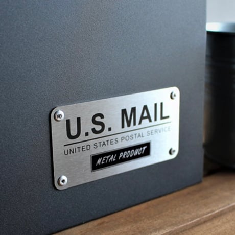 U.S DESIGN MAIL BOX  / BLACK / 郵便ポスト / POST