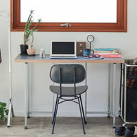 EXHIBITION TABLE LEG / 2pcs SET / 無機質な雰囲気のネジやボルトを使わないステンレステーブルレッグ