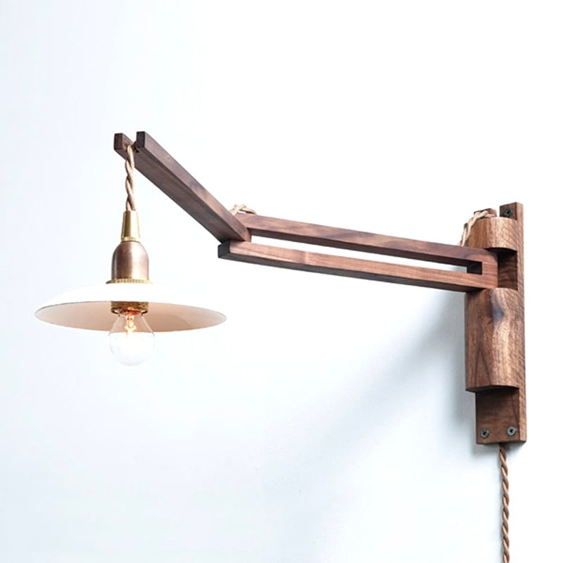 Wood Bracket zig / ピエニ サークル シェード / E17 コンセント灯具