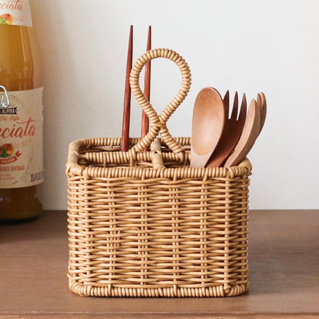 Cutlery 'n' Tool stand / NAIR ナチュラルな風合いのPPラタン製の収納スタンド / カトラリースタンド ツールスタンド