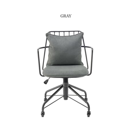 スタイリッシュでラフなコーデュロイ生地のデスクチェア / BEIGE , GRAY , GREEN / DESK CHAIR / デスクチェア /