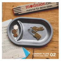 GRACE OVAL 2COMPART PLATE / グレイス オーバル2コンパートメントプレート POST GENERAL