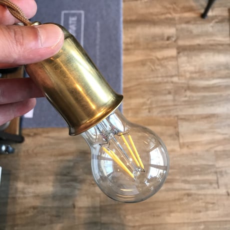 E26 / AXCIS 昔ながらの裸電球がおしゃれな真鍮ペンダント / 灯具 / BRASS  AXCIS / ※電球なし