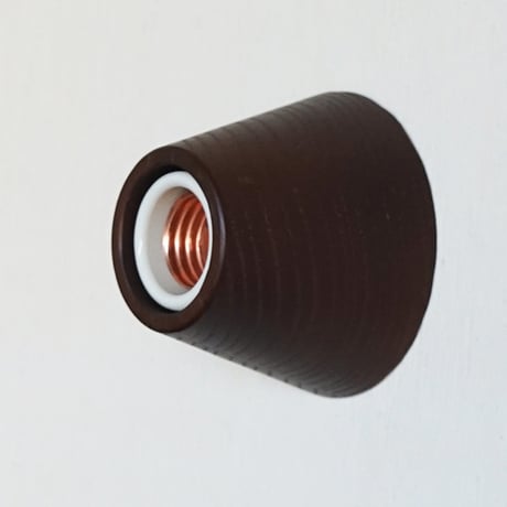 Wood Recep LIGHT / コーン / ウッドレセップカバーコーン / natural / アッシュ材 / LED電球専用