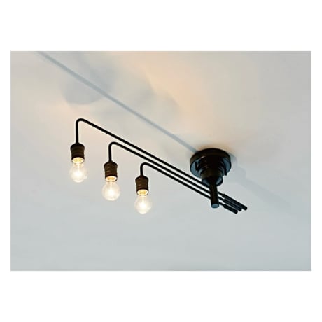 CEILING LIGHT Narost / ミニマルで無機質がおしゃれな可動式シーリングライト / リビング照明 シーリング 天井照明 / アンティークインテリア / インダストリアル