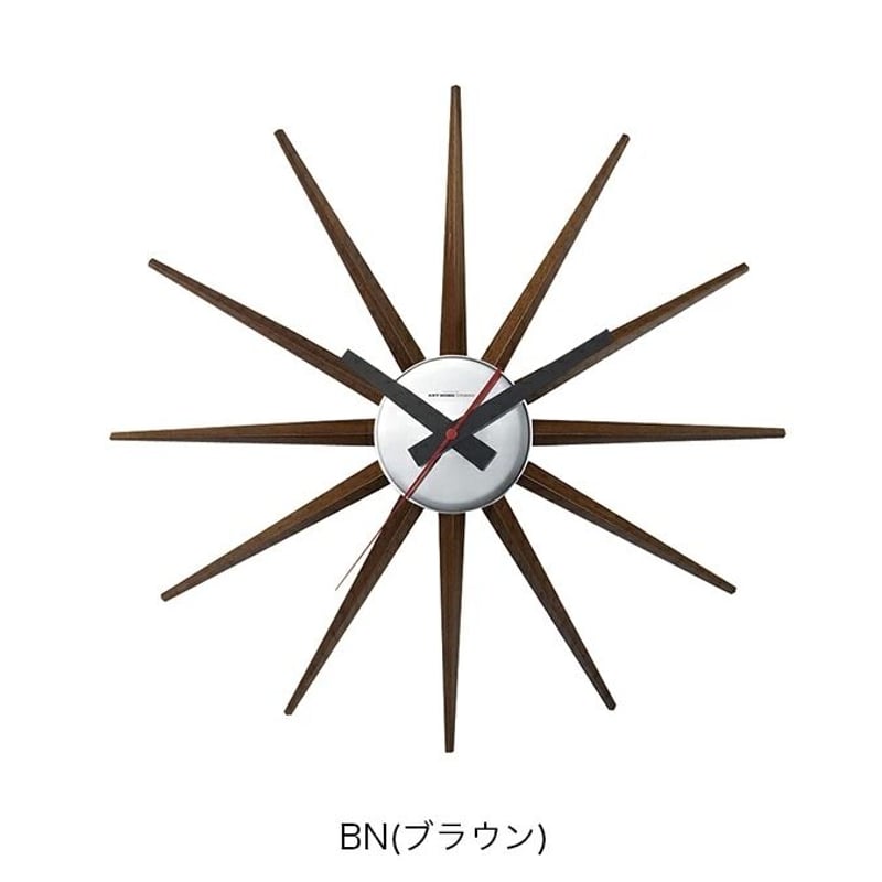 Atras 2-clock / 掛け時計 / 北欧スタイル / WHITE , NATURAL