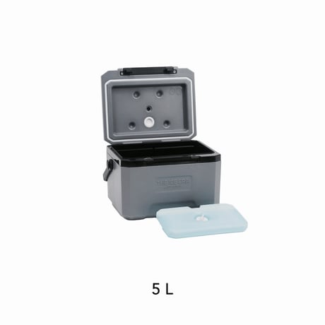 THE ICE COOLER BOX / 5L ,12L / 蓋裏面に取り外し可能な保冷剤が付属した機能性クーラーボックス /  ERA HARD-SHELL COOLER NEO
