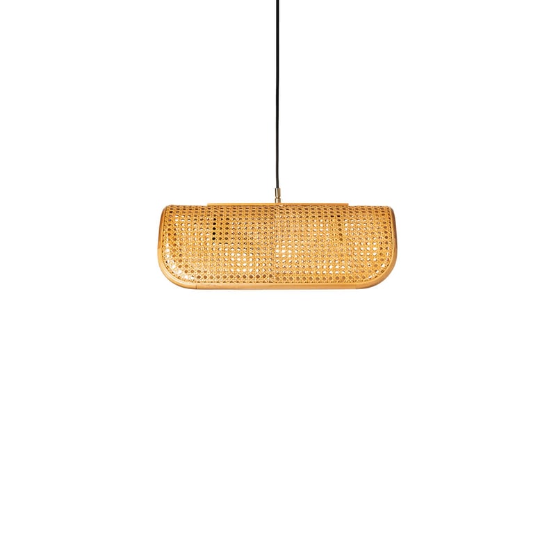 BRID RATTAN PENDANT LAMP 02 / 2BULB / ナチュラル , ブ
