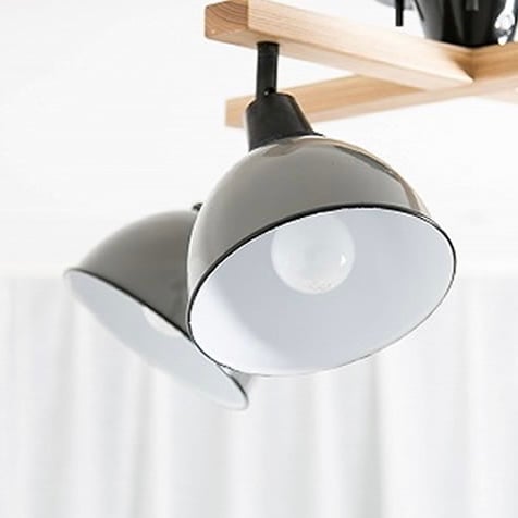 WOOD ROD CROSS 4 CEILING LAMP / ジェンダー ウッド ロッド ク